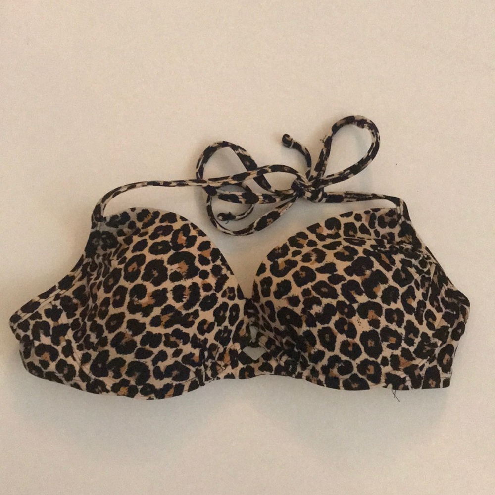 Cheetah Bikini Top